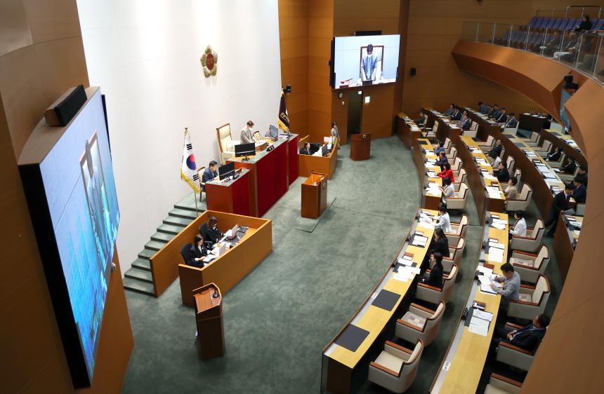 제310회 성남시의회 임시회 제2차 본회의 및 폐회식