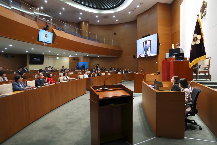 제310회 성남시의회 임시회 제2차 본회의 및 폐회식 - 2