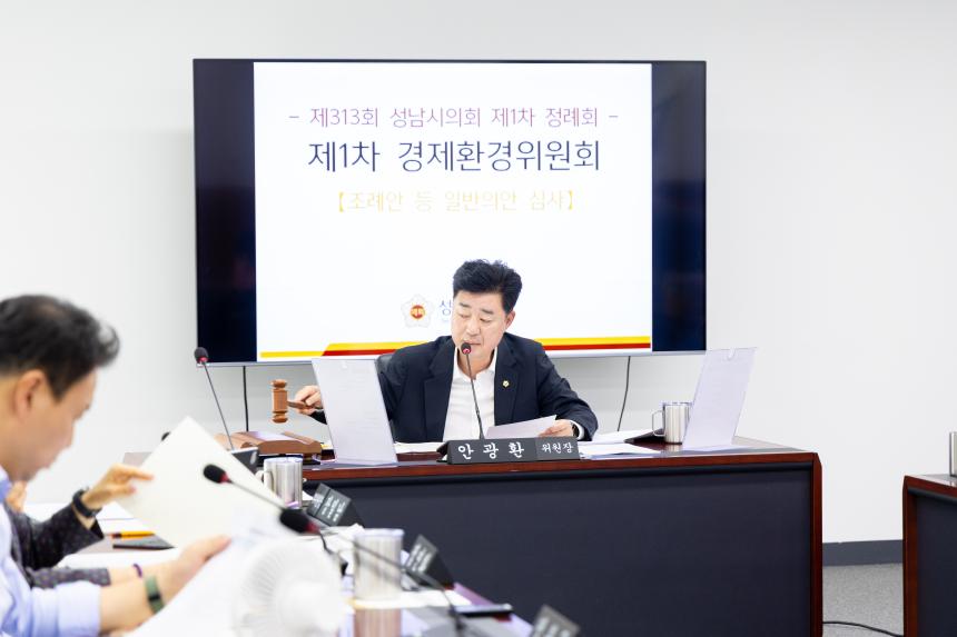 제313회 성남시의회 제1차 정례회 1차 경제환경위원회 - 7
