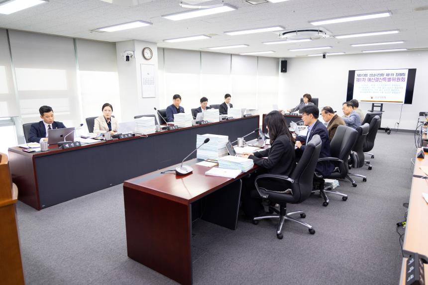제313회 성남시의회 제1차 정례회 1차 예산결산특별위원회 - 2