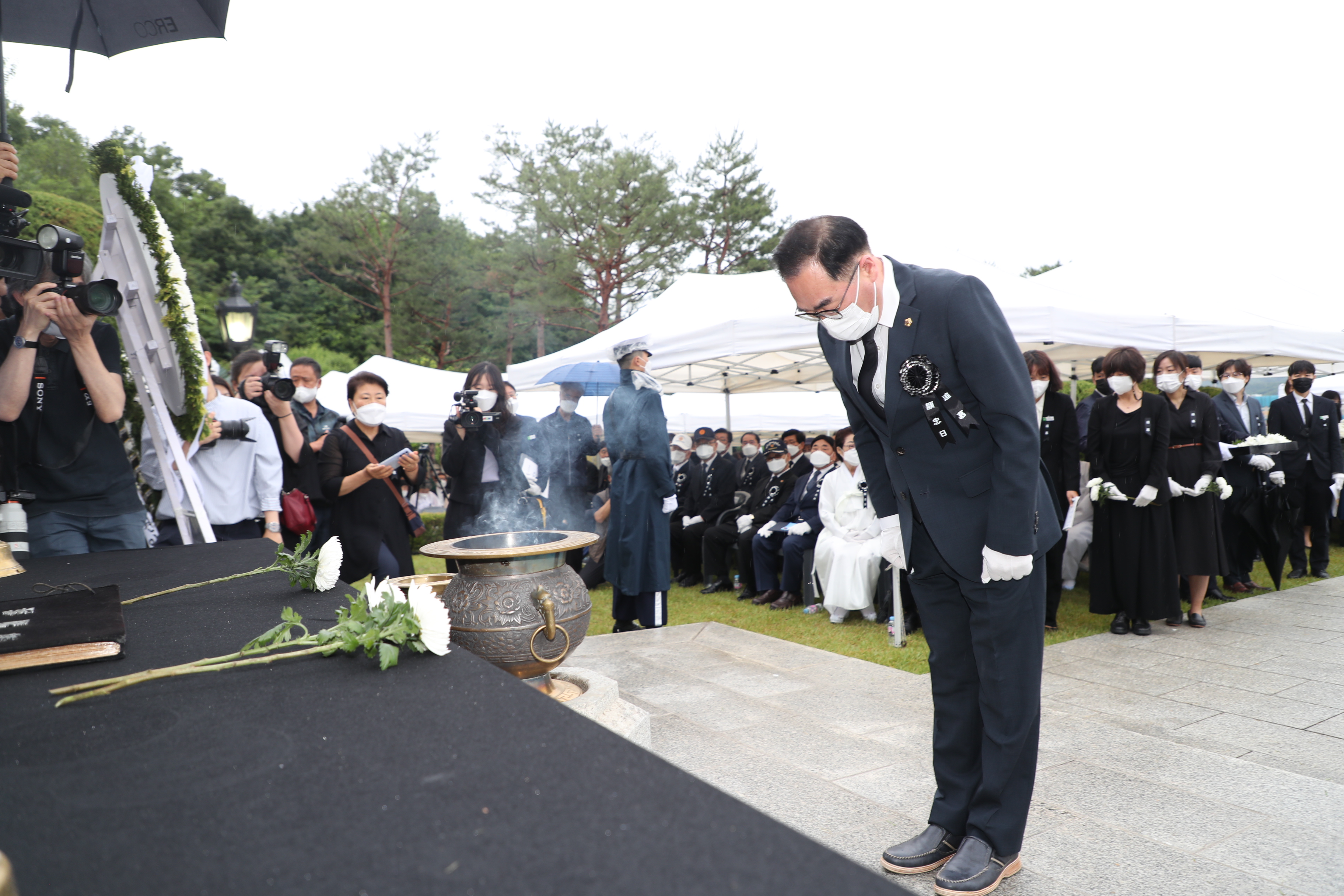 성남시의회, 제67회 현충일 추념식 참석 - 2
