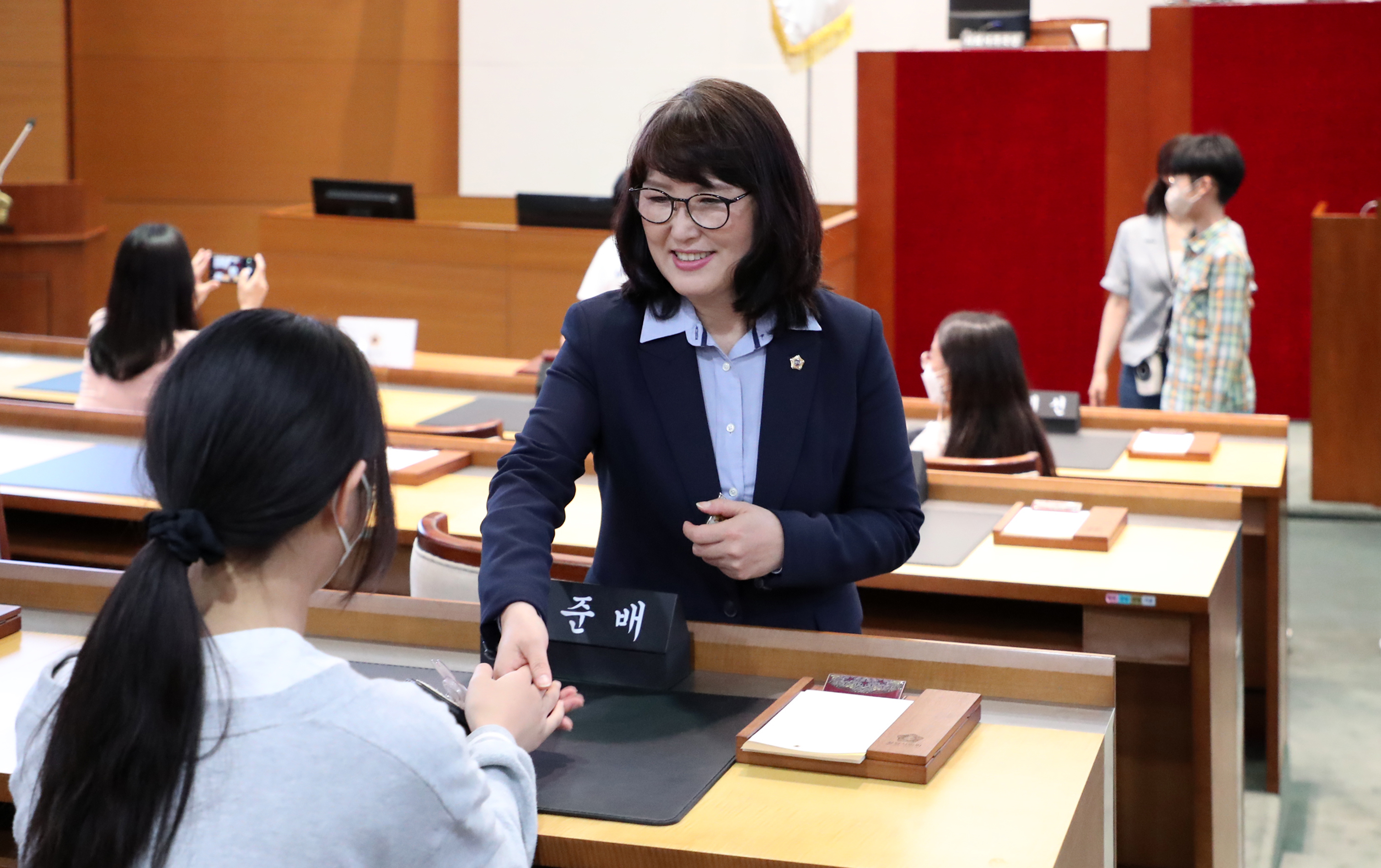 불곡초등학교 학생, 성남시의회 홍보관 견학 - 2