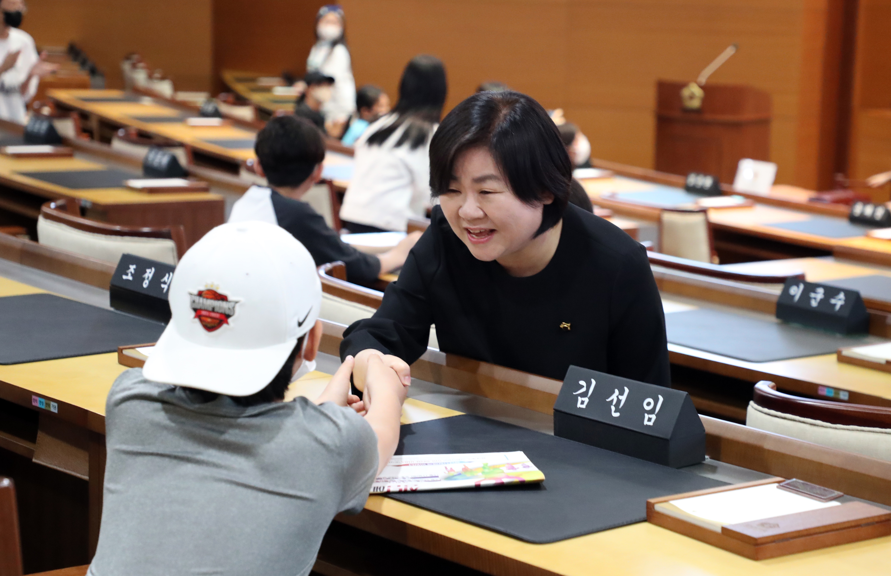분당초등학교 학생, 성남시의회 홍보관 견학 - 2
