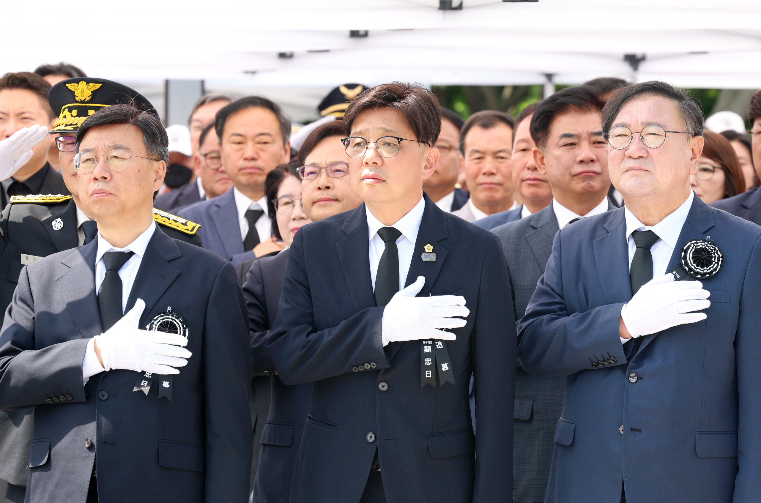 성남시의회, 제70회 현충일 추념행사 참석 - 1