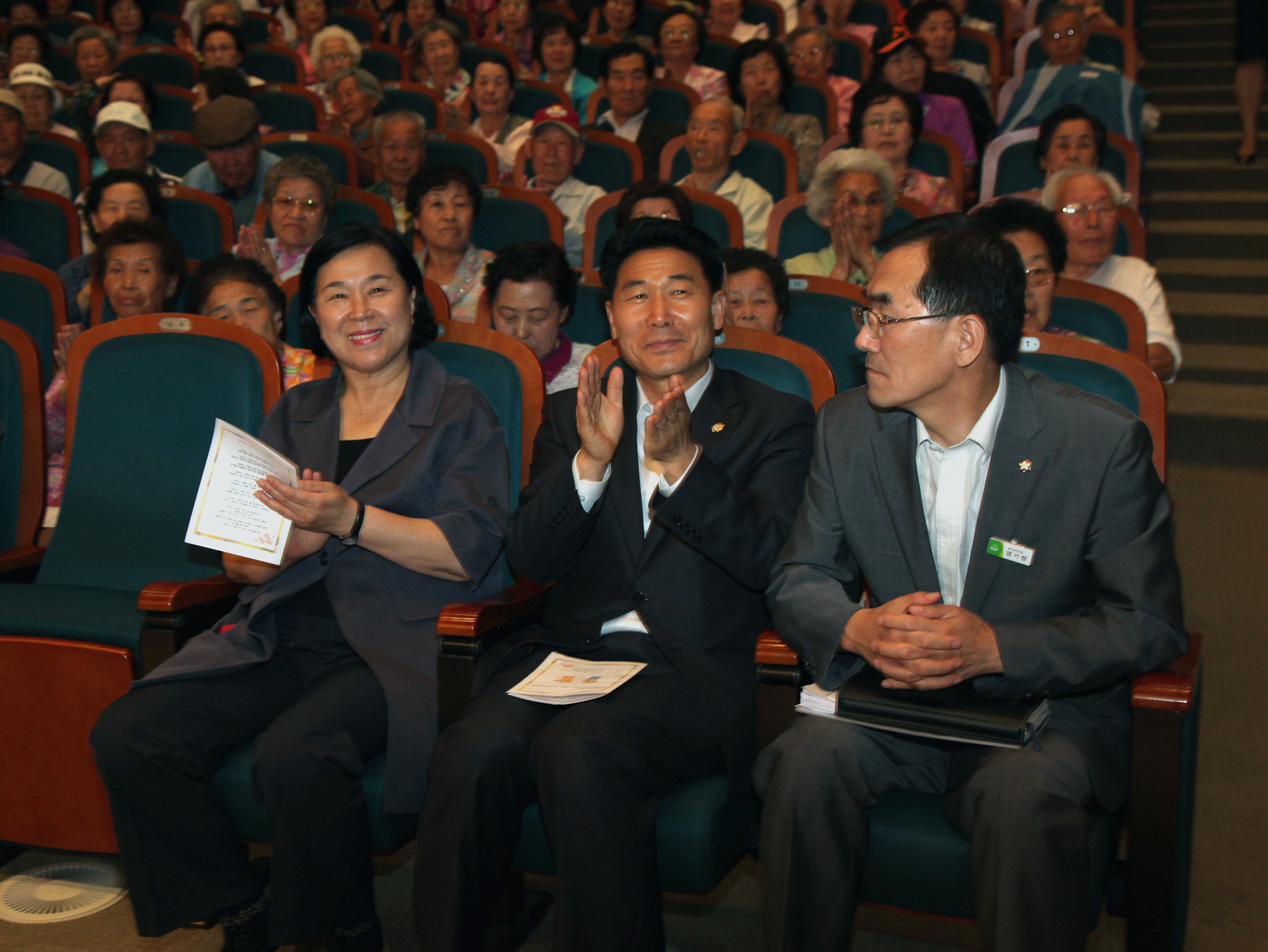 어린이예술제, 축사를 하고 있는 장대훈 의장 - 3