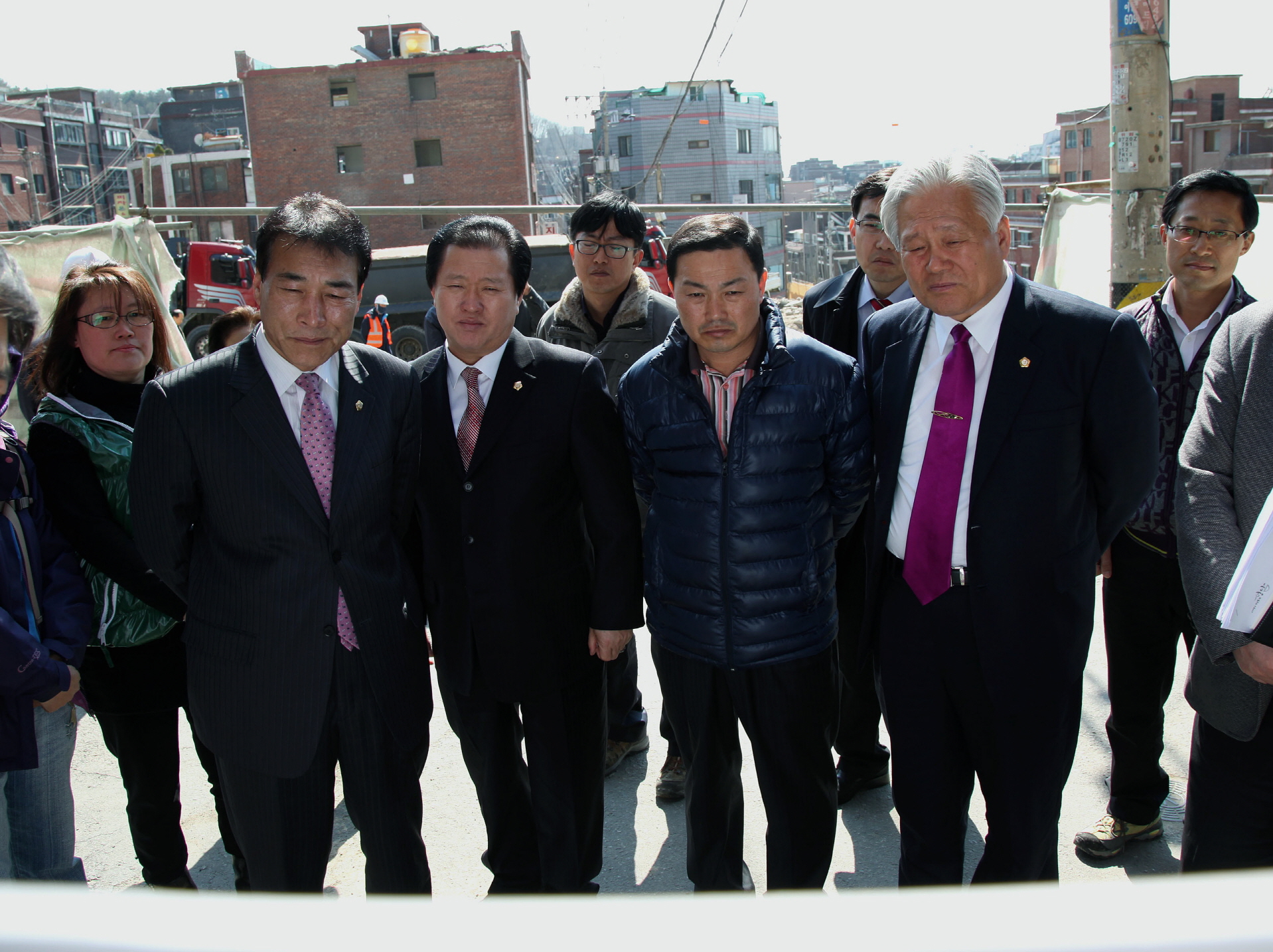 “시의회 도시건설위원회, 은행2동 주거환경개선장 방문” - 1