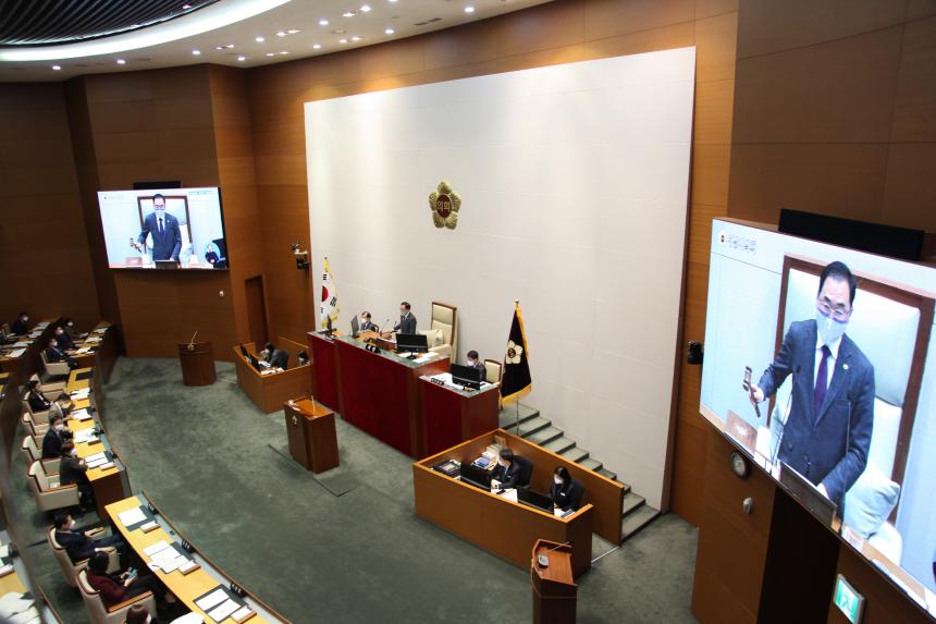 성남시의회, 시정 전반에 대한 날카로운 시정질문 진행 