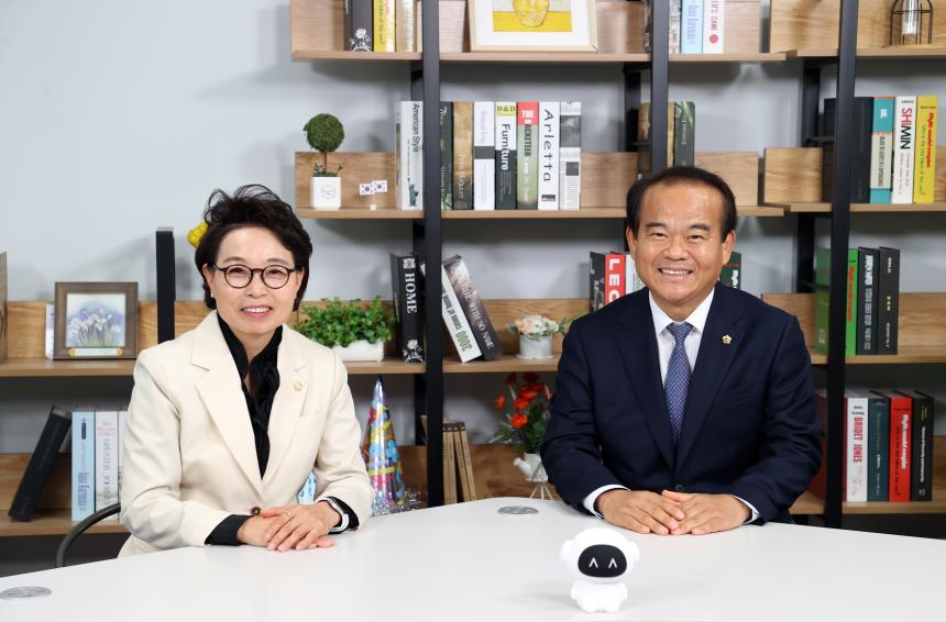 성남시의회, 과천시의회의 벤치마킹 방문 환영