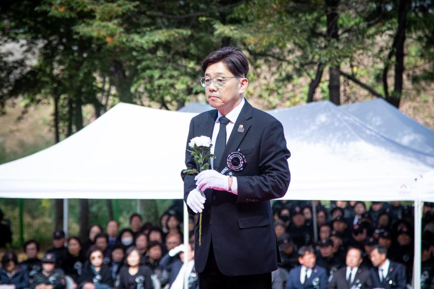 성남시의회, 제18회 특수임무전사자 합동위령제 참석