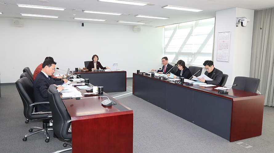 성남시의회 문화복지위원회 위원장 사진